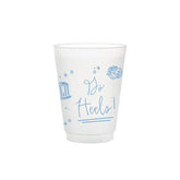 UNC Frosted Flex Party Cups (8-Pack)